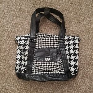 Houndstooth Purse